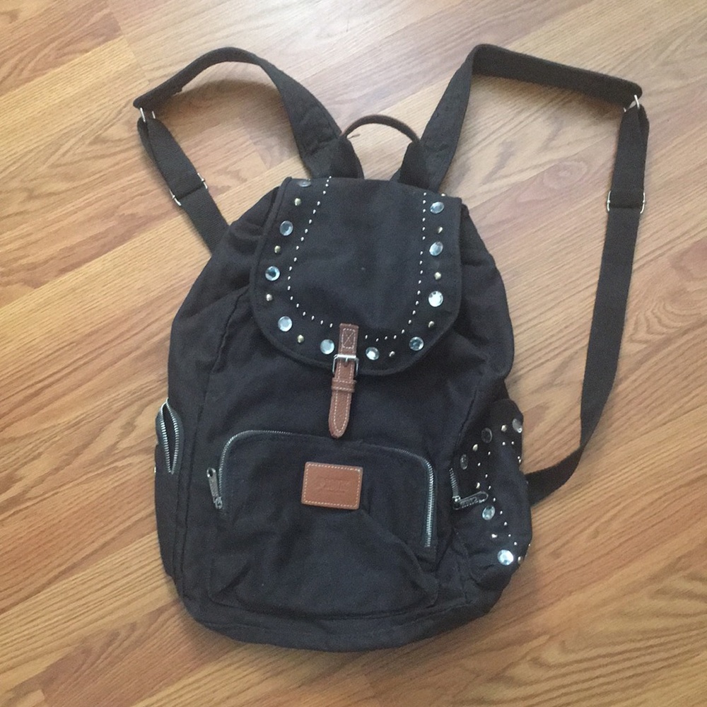 Pink book bag